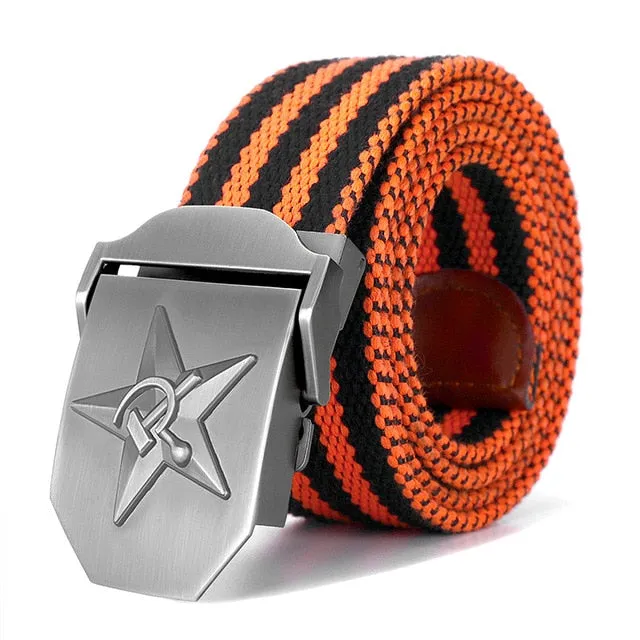 3D Soviet Labor Venus CCCP Canvas Belt