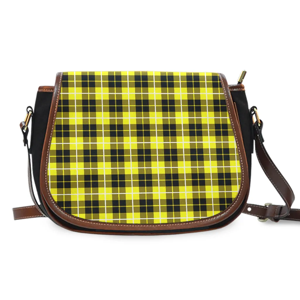 Barclay Dress Modern Tartan Saddle Bag