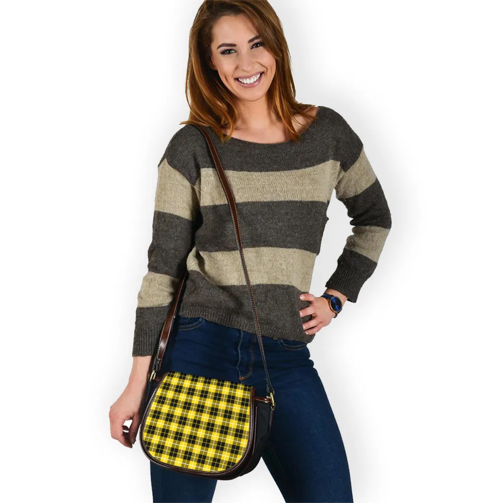 Barclay Dress Modern Tartan Saddle Bag