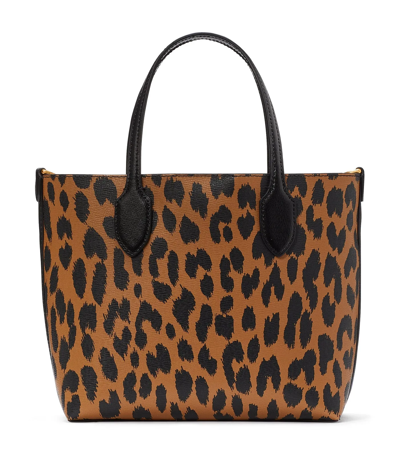 Bleecker Modern Leopard Medium Crossbody Tote Tobacco