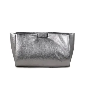 BRUNELLO CUCINELLI Metallic Leather Clutch