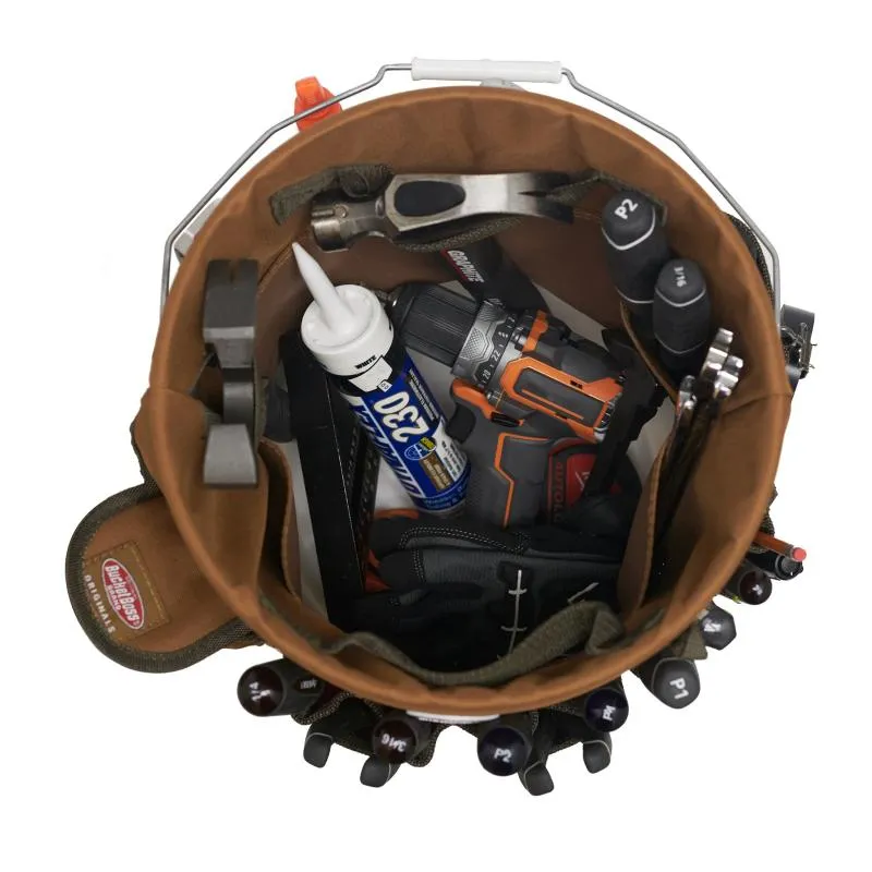 Bucket Boss 10030 The Bucketeer Bucket Tool Organizer in Brown