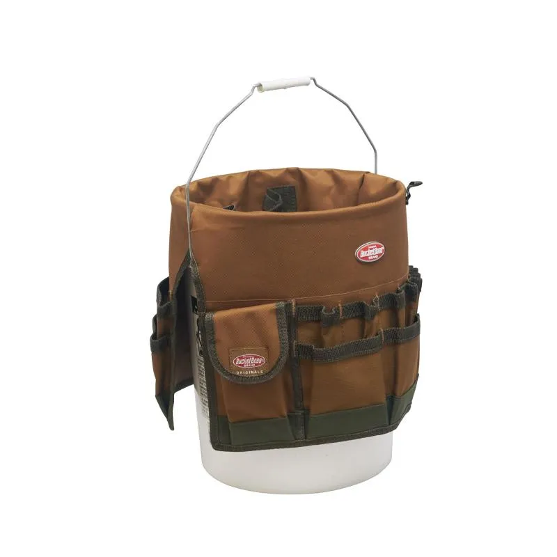 Bucket Boss 10030 The Bucketeer Bucket Tool Organizer in Brown