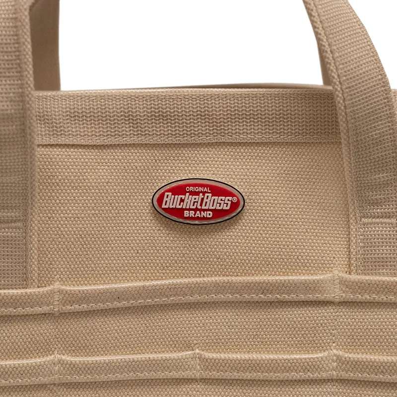 Bucket Boss 60002 Original Rigger's Bag, Natural 30 Pockets 17 Inch