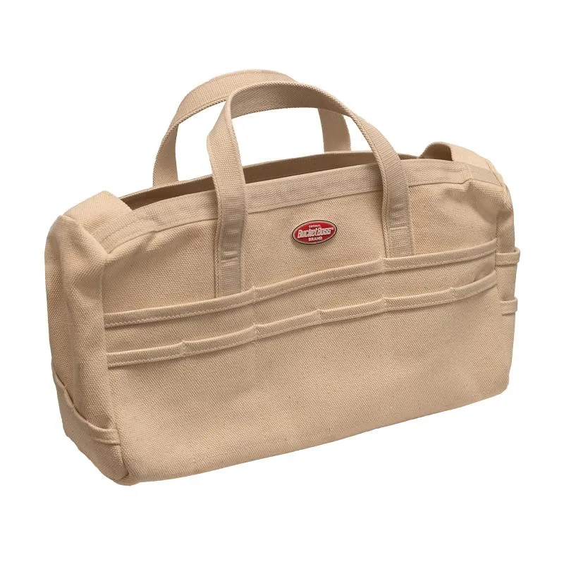 Bucket Boss 60002 Original Rigger's Bag, Natural 30 Pockets 17 Inch