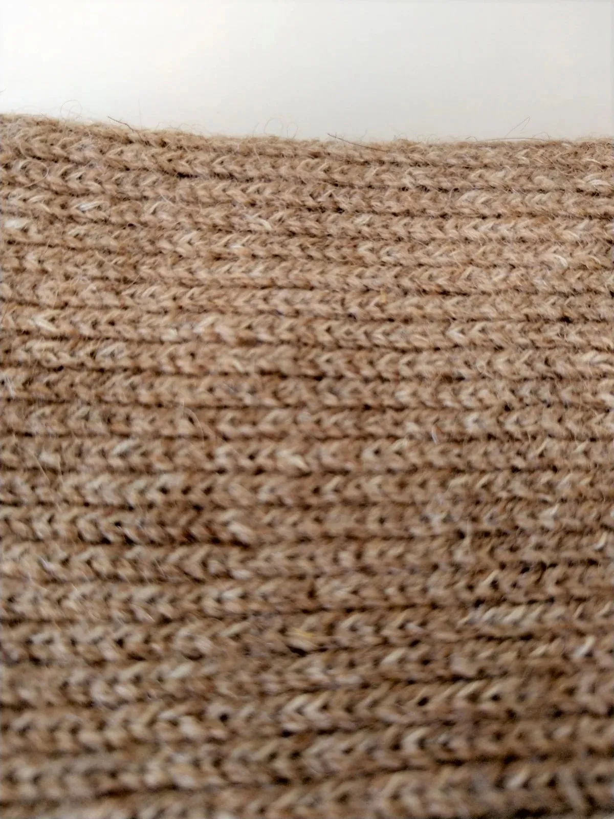 CAMELIA ~ Camel/Wool/Cotton/Hemp Sock. Natural. Undyed.