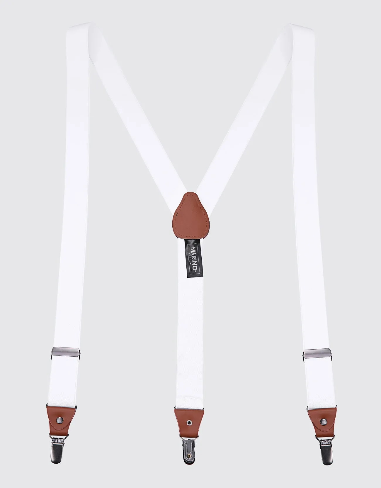 Canvas Twill Suspender Bow Tie