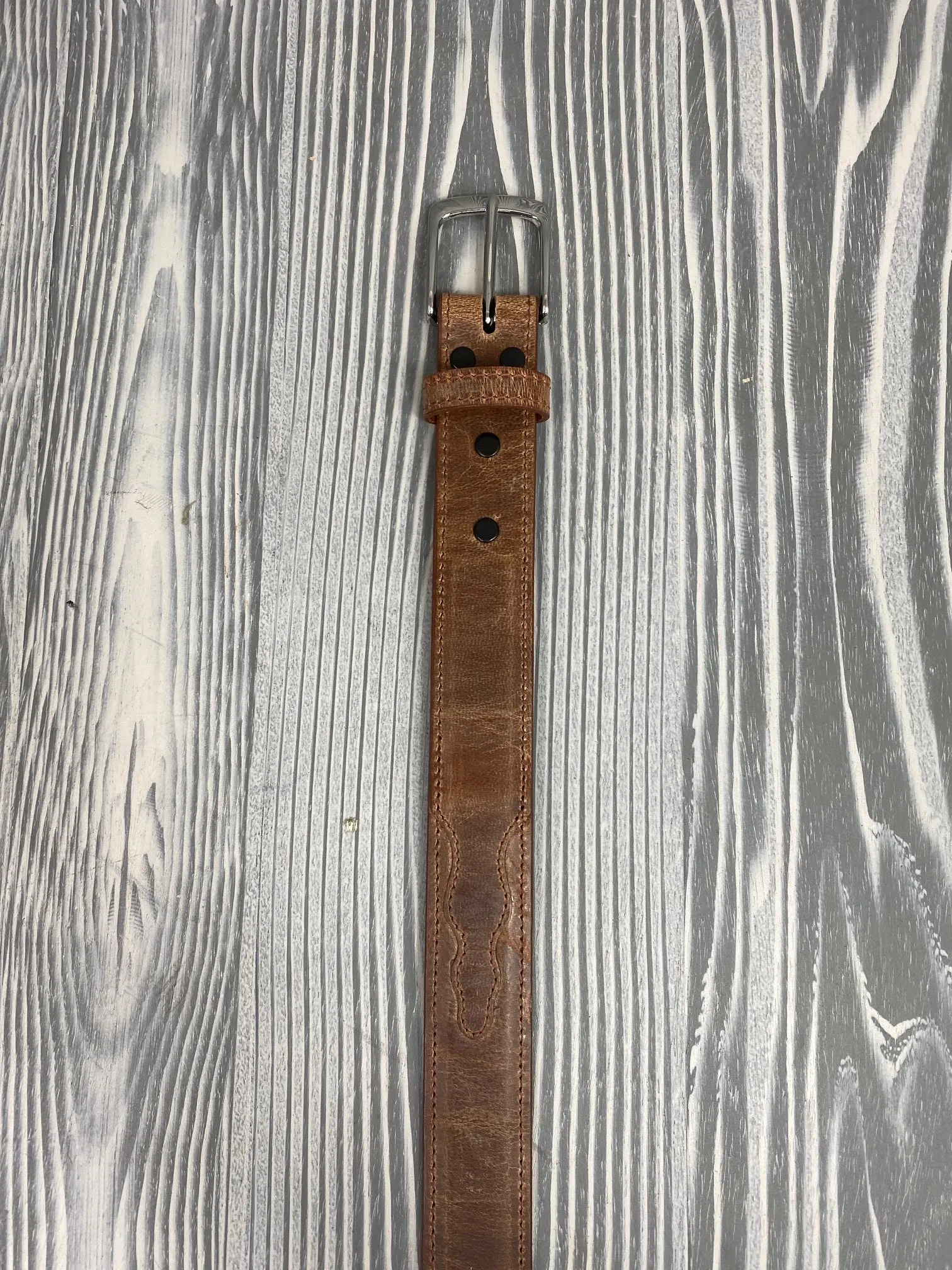 Chacon 1 1/4" Tan Mad Dog Goat Belt