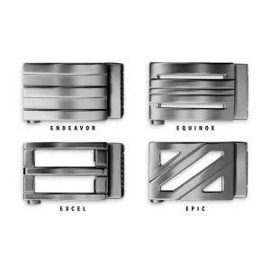 CLASSIC GUNMETAL BUCKLES  1.37" [BUCKLE ONLY]