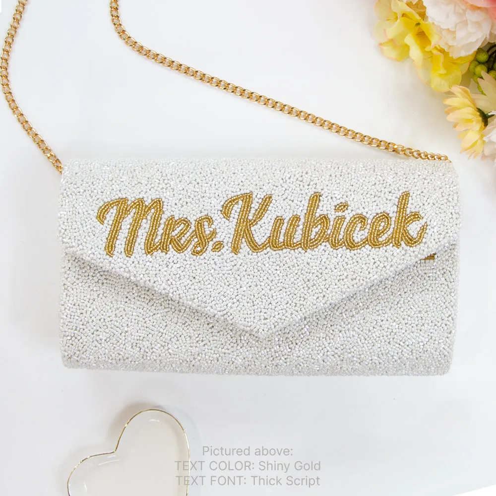 Custom MRS Envelop Clutch Purse (ENV)