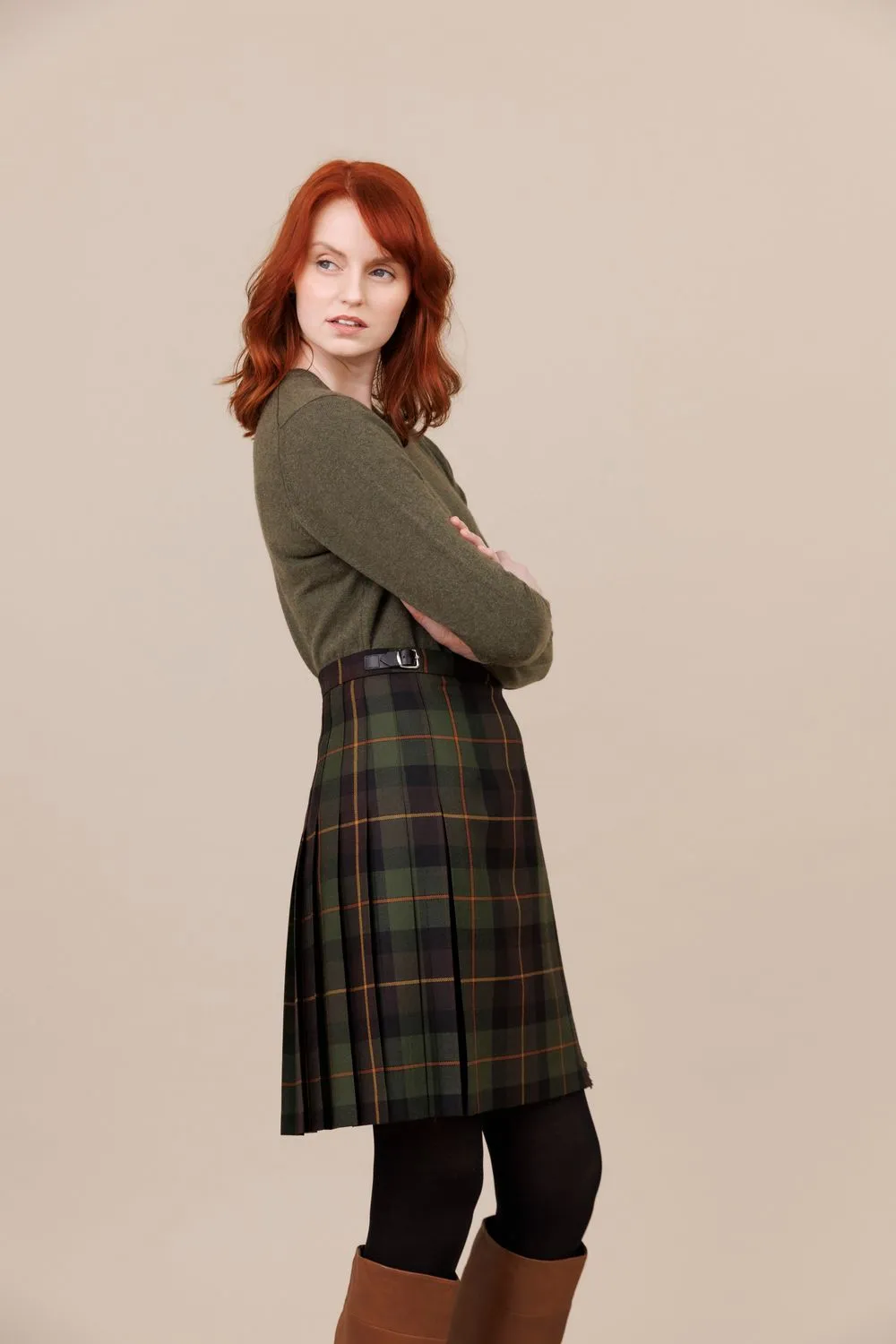 Derrycanan 100% Worsted Wool Short Kilt