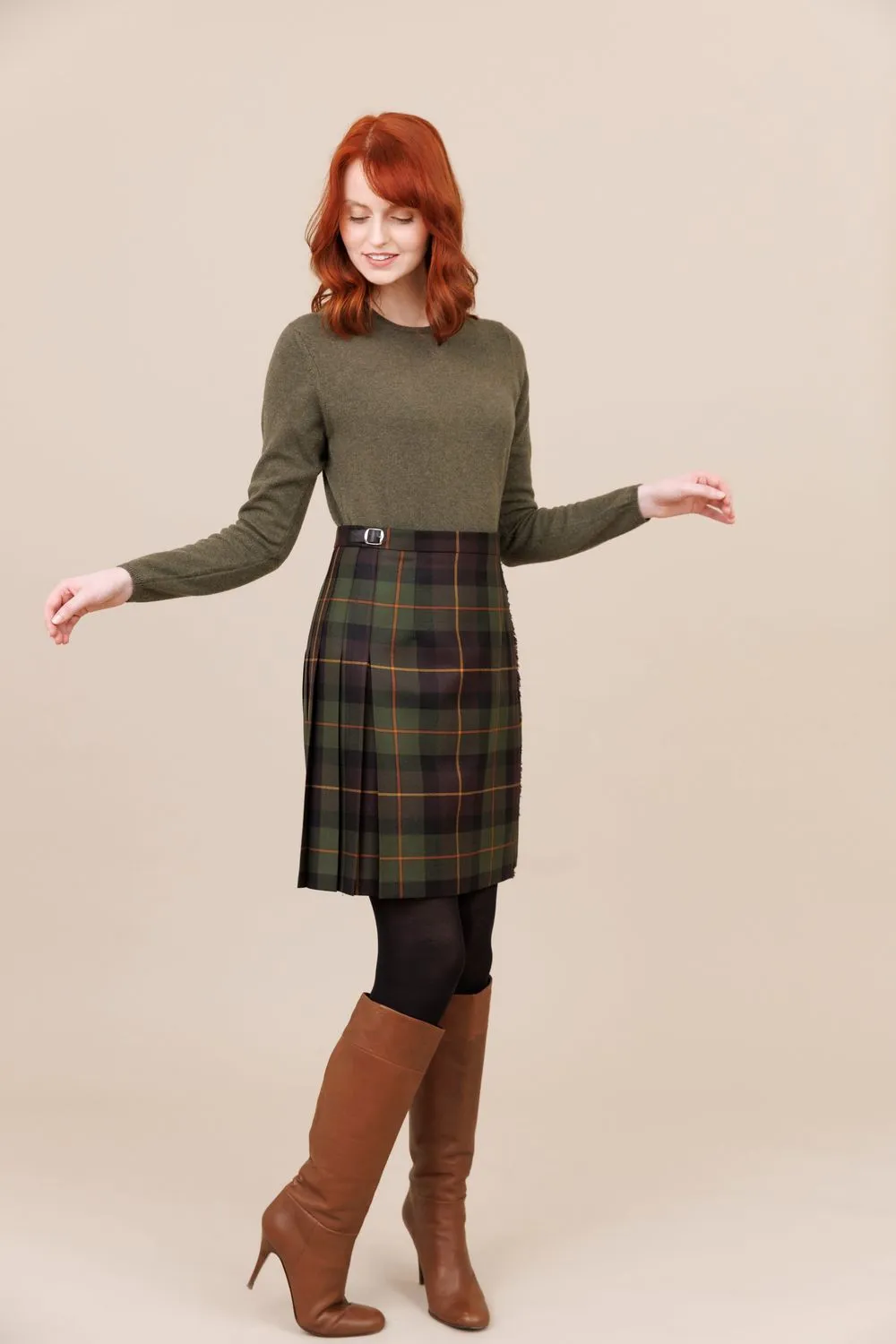 Derrycanan 100% Worsted Wool Short Kilt