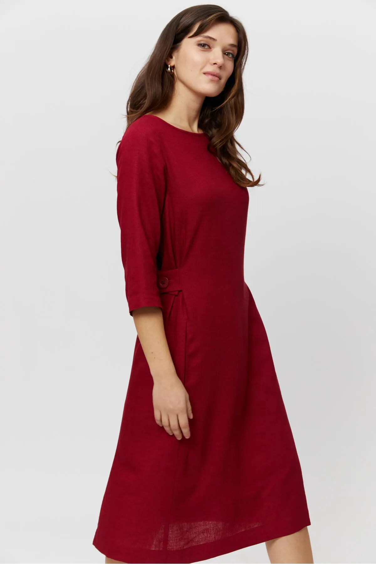 Emilia Dress Red