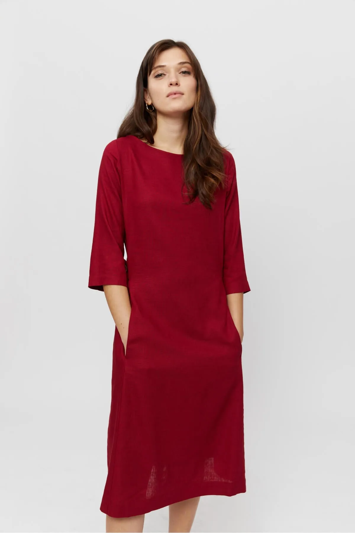 Emilia Dress Red