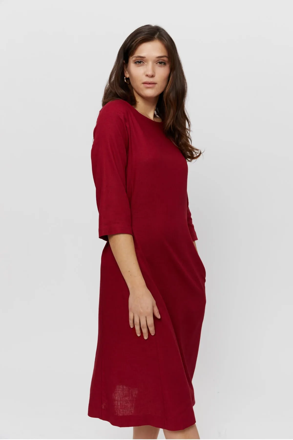 Emilia Dress Red