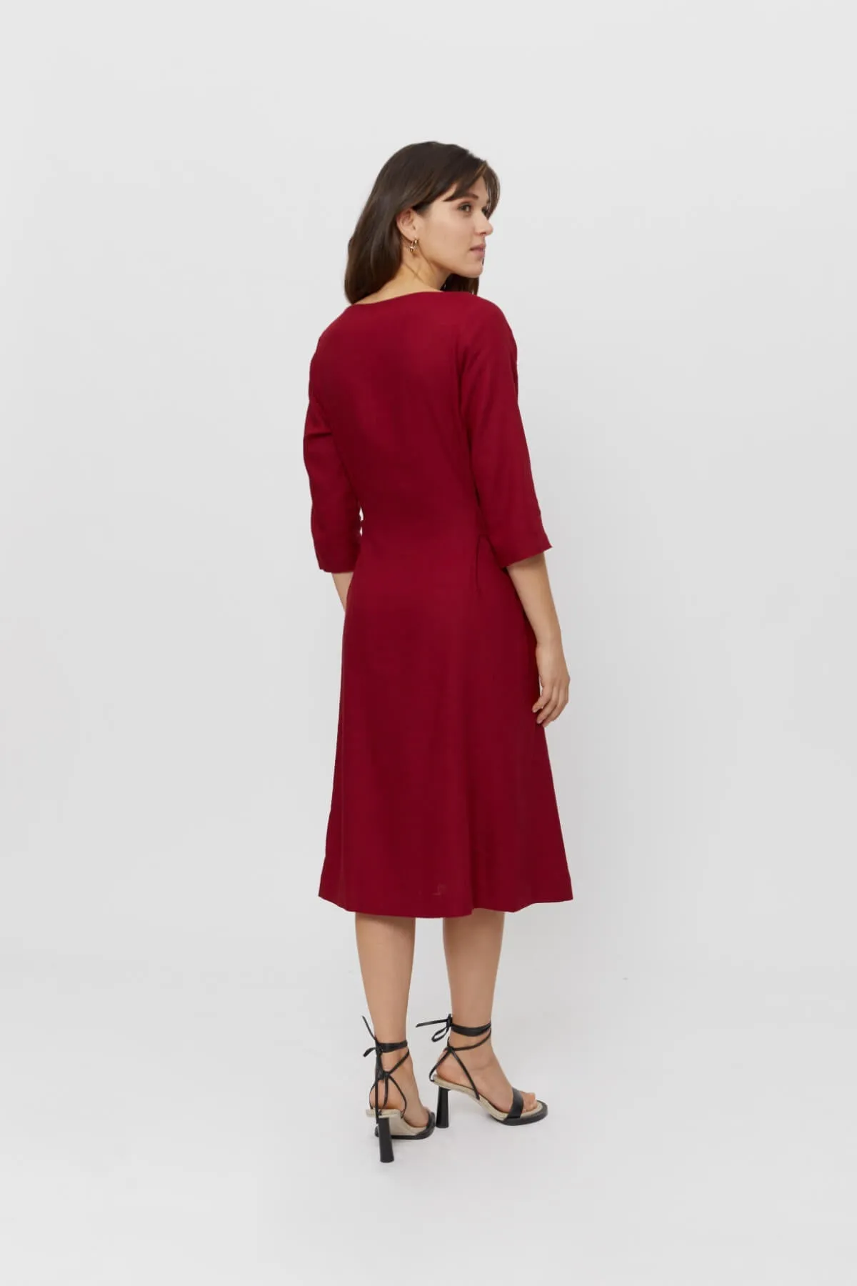 Emilia Dress Red