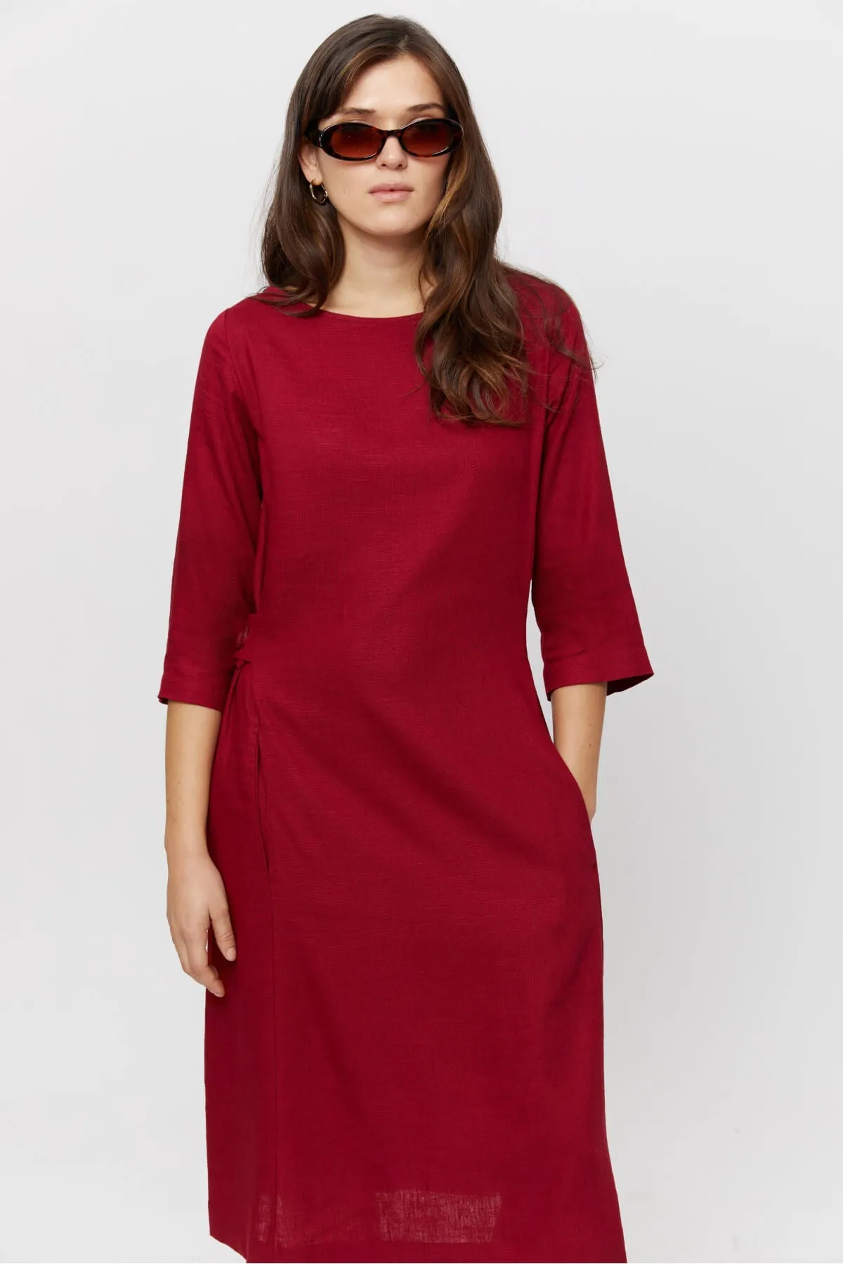 Emilia Dress Red