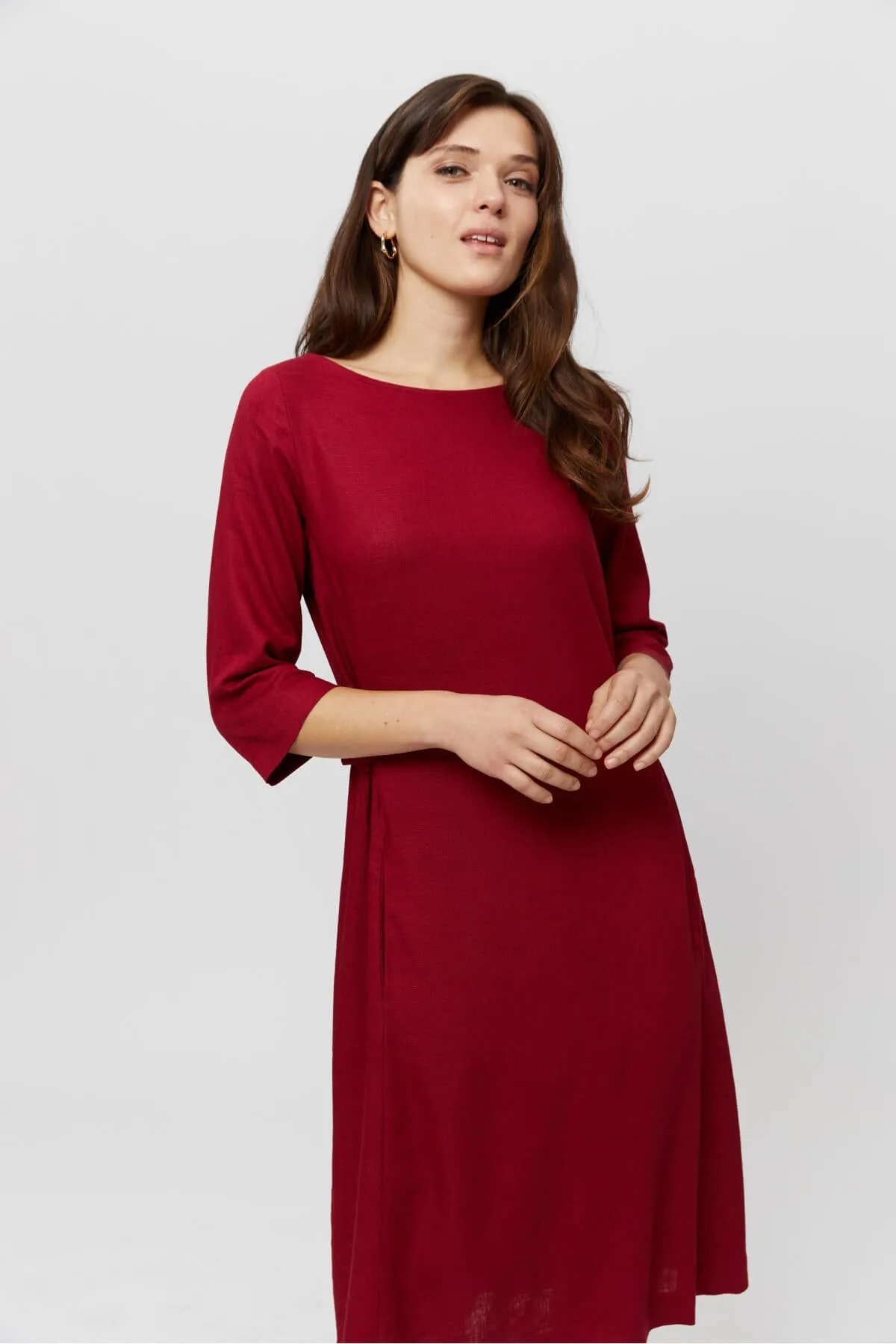 Emilia Dress Red