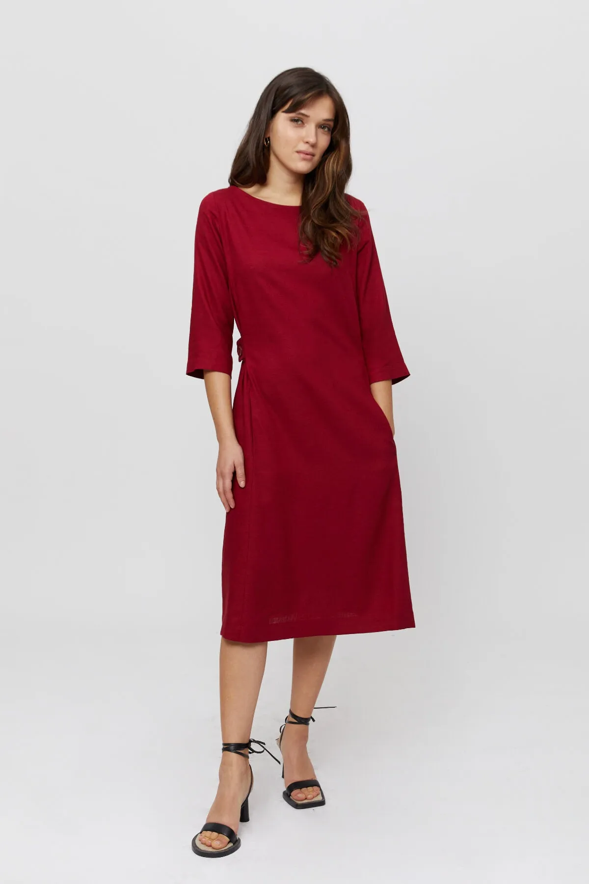 Emilia Dress Red