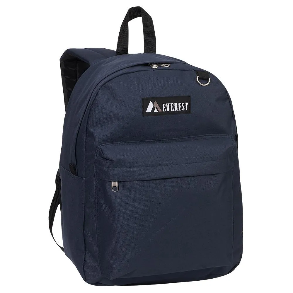 Everest Backpack Book Bag - Back to School Classic Style & Size