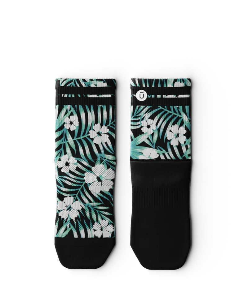 Evergreen Quarter Socks