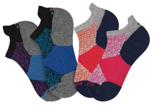 Flame Recycled Wool Performance Ankle Socks - 2 Pk