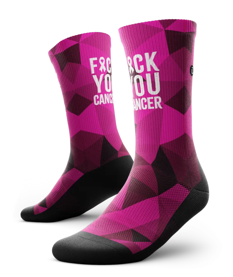 FU Breast Cancer Crew Socks