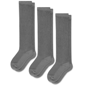 Gray Compression Socks Bundle 3-Pack