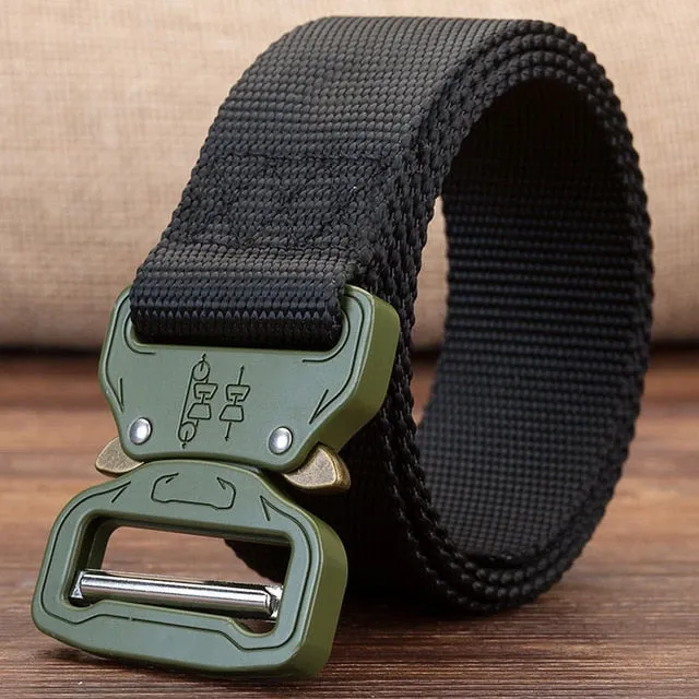 Heavy Duty Tactical Nylon Strap Military Belt