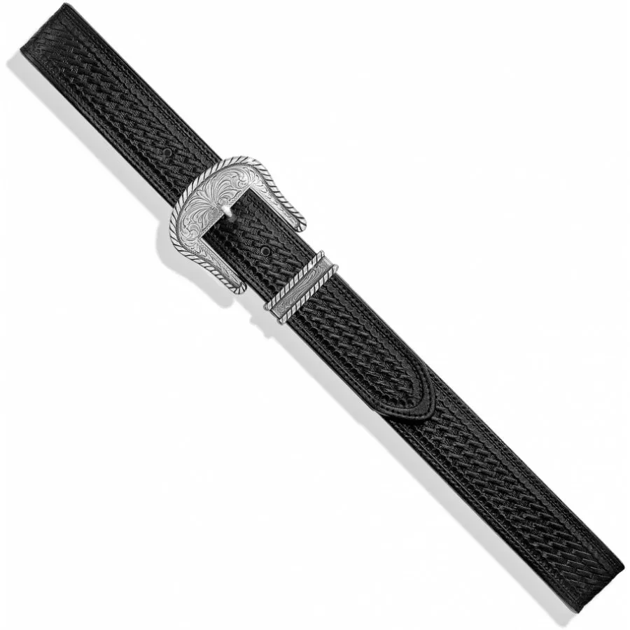 Justin Black Bronco Belt - C12263