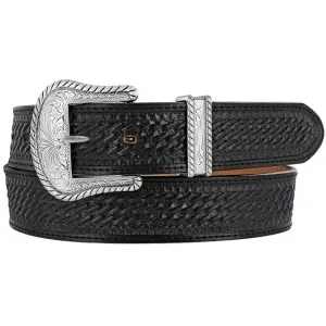 Justin Black Bronco Belt - C12263