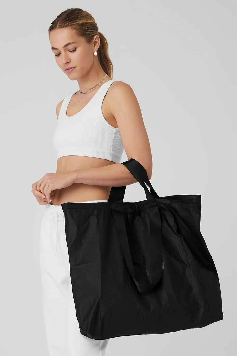 Keep It Dry Packable Tote - Black