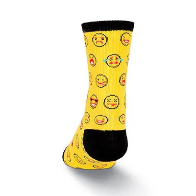 Kid's Emoticons Crew Socks