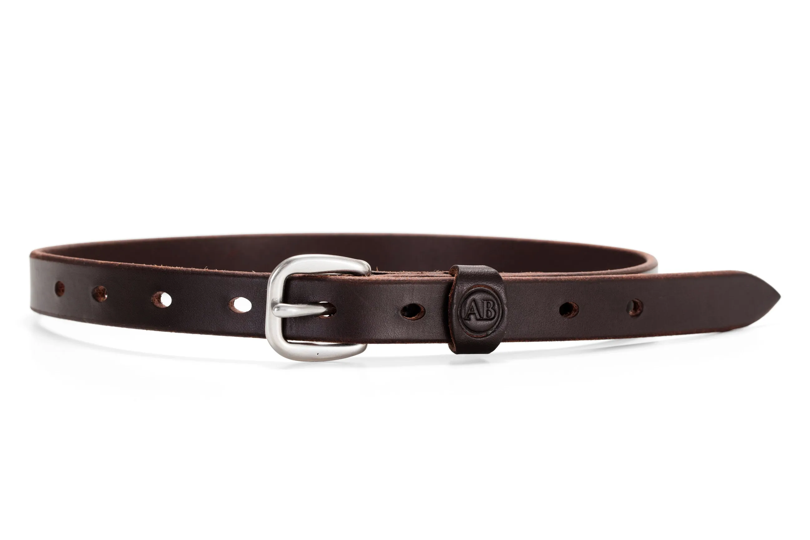 Kids Leather Dress Belt