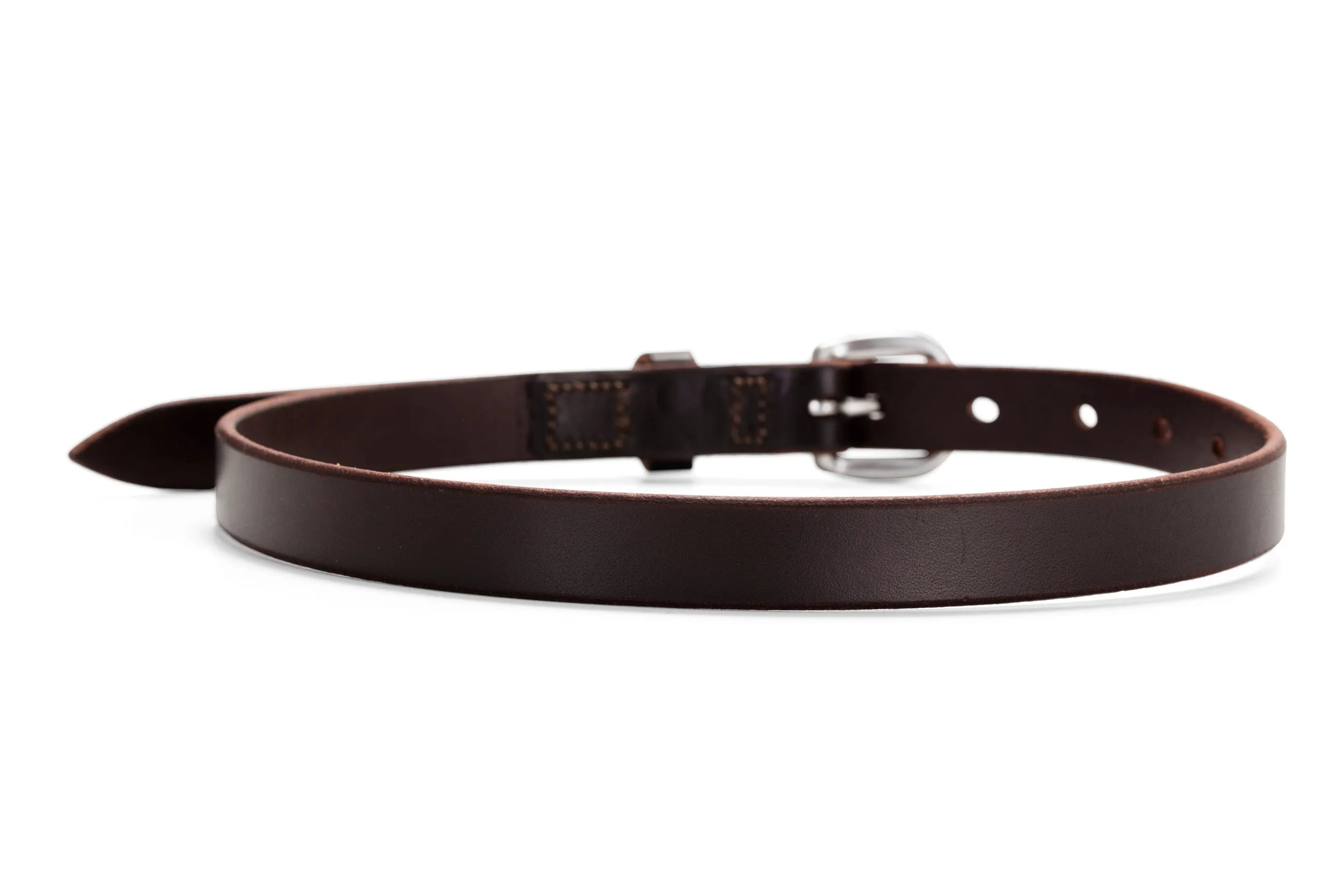 Kids Leather Dress Belt