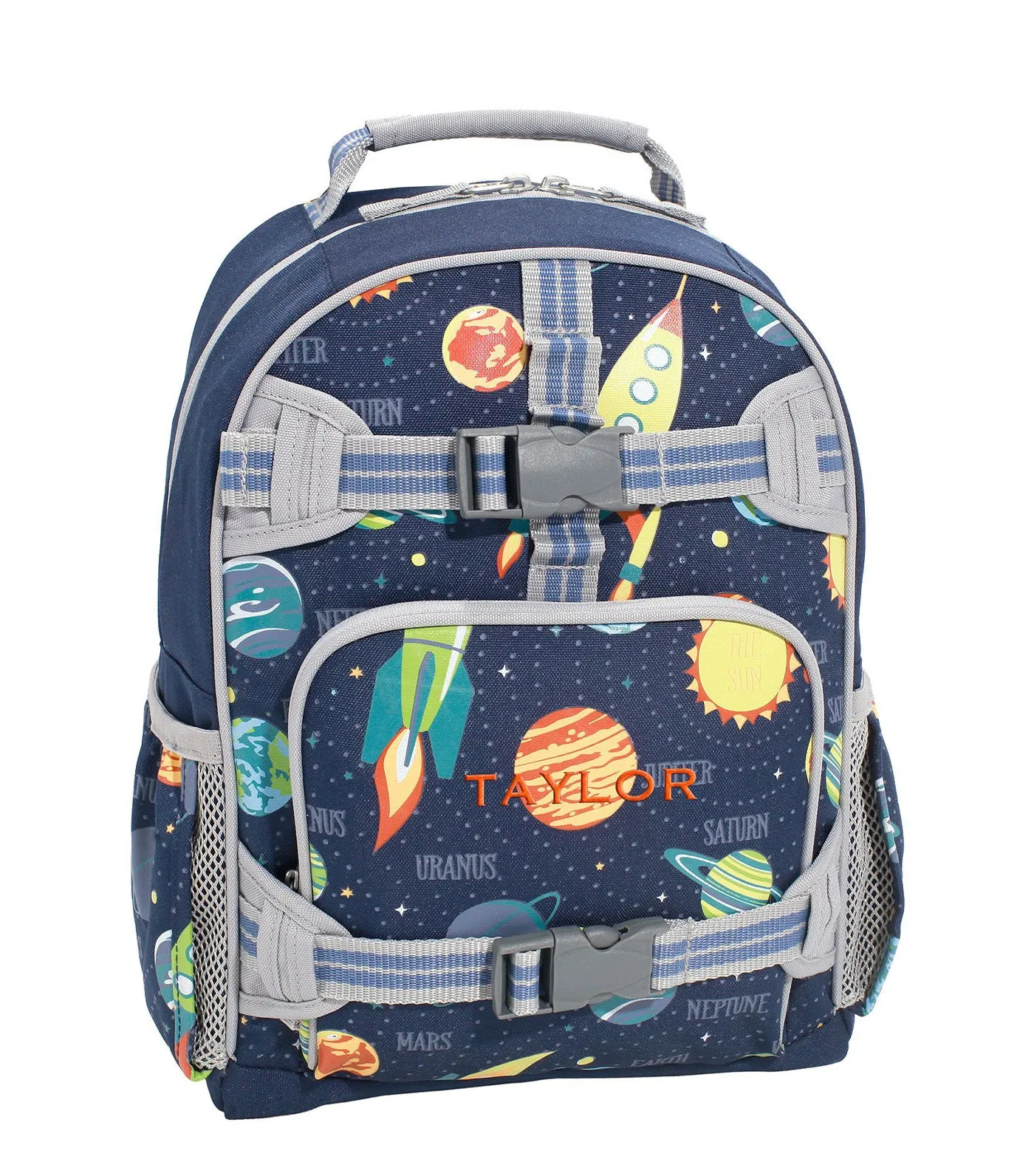 Mackenzie Navy Solar System Glow-in-the-Dark Backpacks - Small