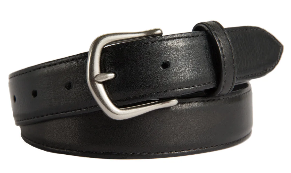 Madison Belt, (1.25") Brushed Silver Buckle