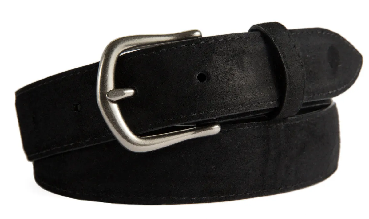 Madison Belt, (1.25") Brushed Silver Buckle