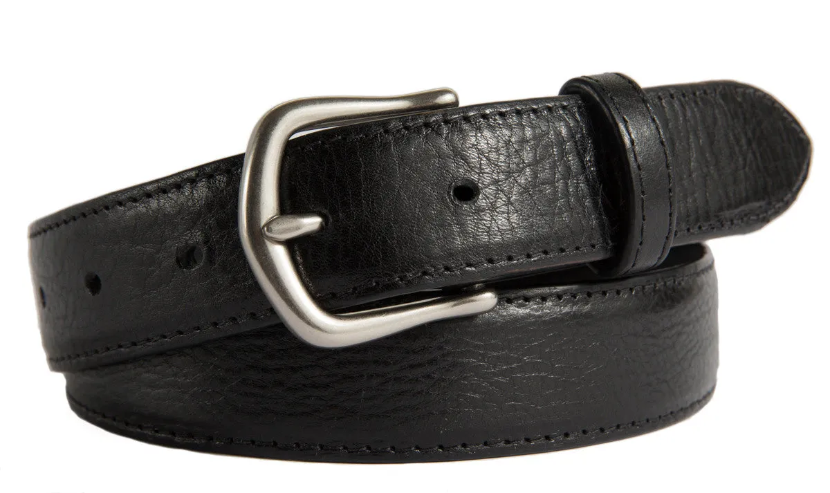 Madison Belt, (1.25") Brushed Silver Buckle