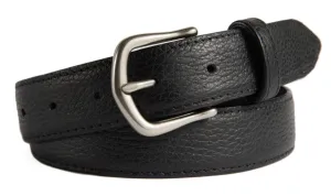 Madison Belt, (1.25") Brushed Silver Buckle