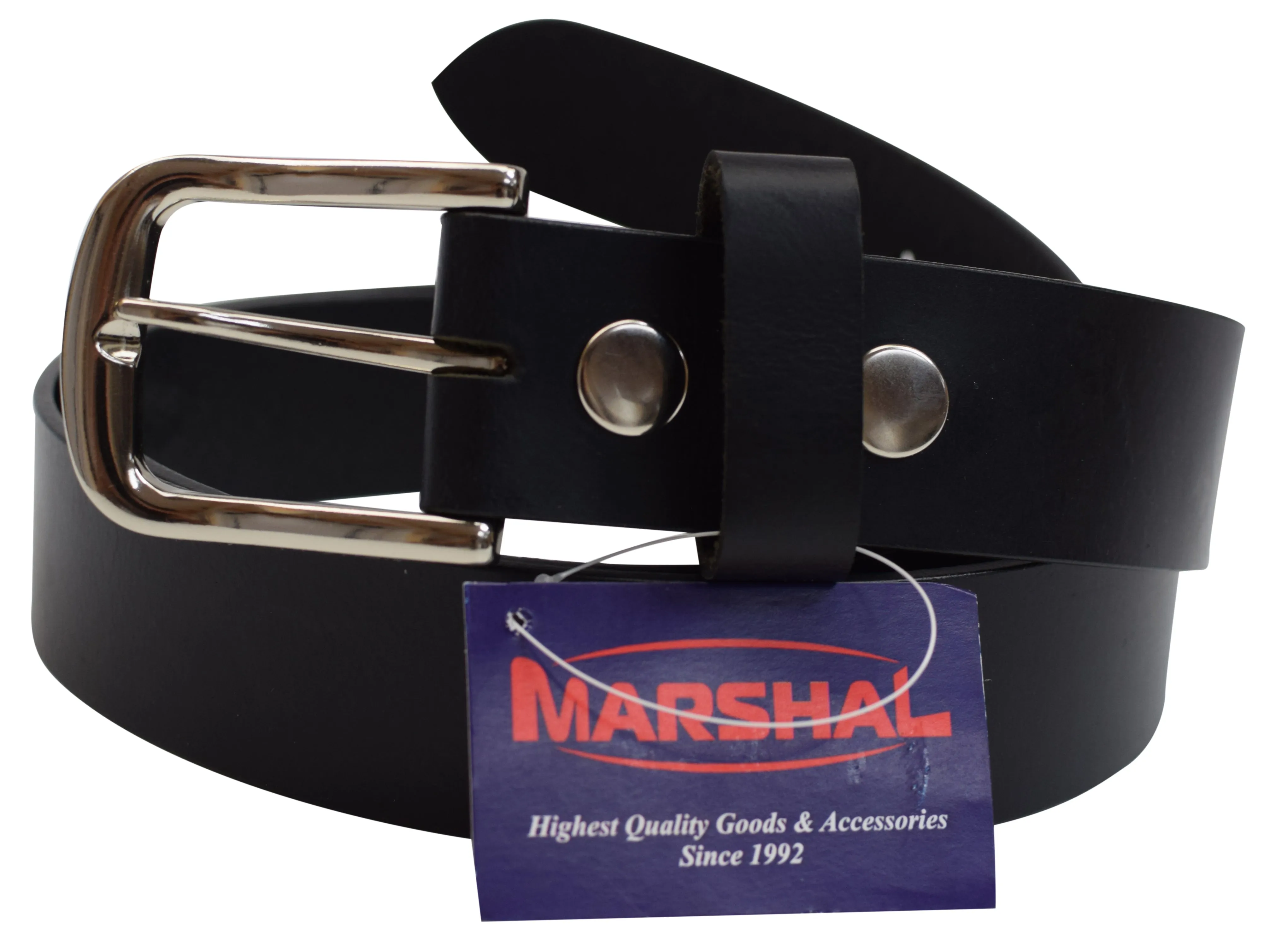 Marshal Wallet Wide 1.5" Removable Snap Buckle Belt High Quality MSL 1062