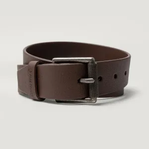 Men's Belt with Textured Roller