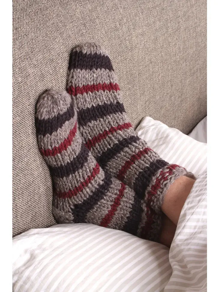 Mens Shoreditch Sofa Socks Charcoal