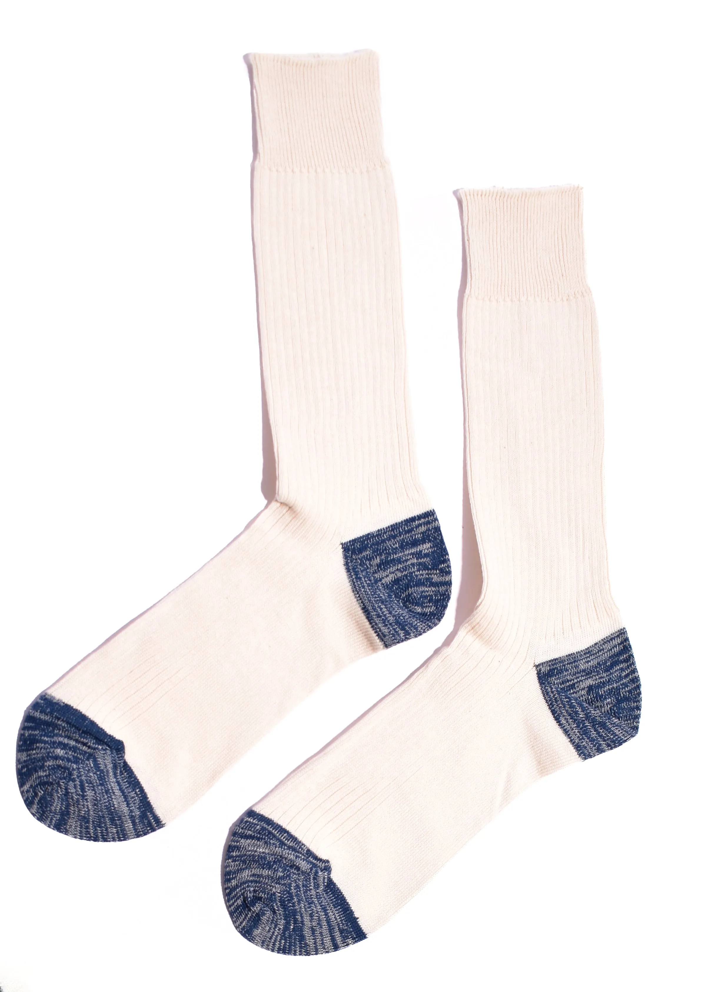 Men's Trouser Socks • Organic Cotton Ikat Ribbed