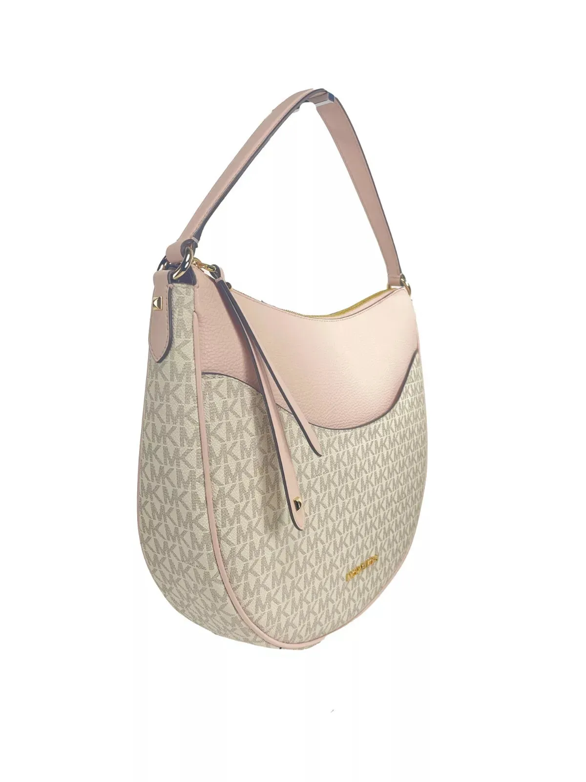 Michael Kors Dover Large Moon Crossbody Bag (Powder Blush Multi)