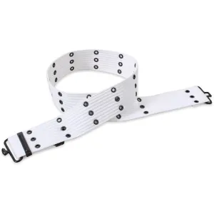 Military Pistol Belt - Canvas White