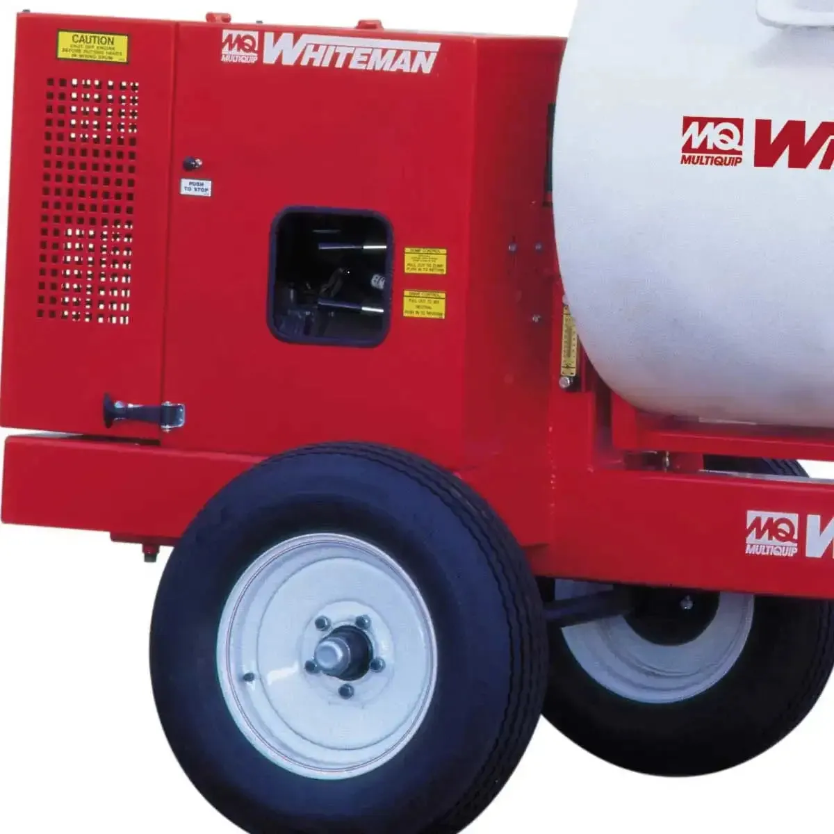 Multiquip Whiteman 12 cubic ft. Gas Poly Drum Mixer