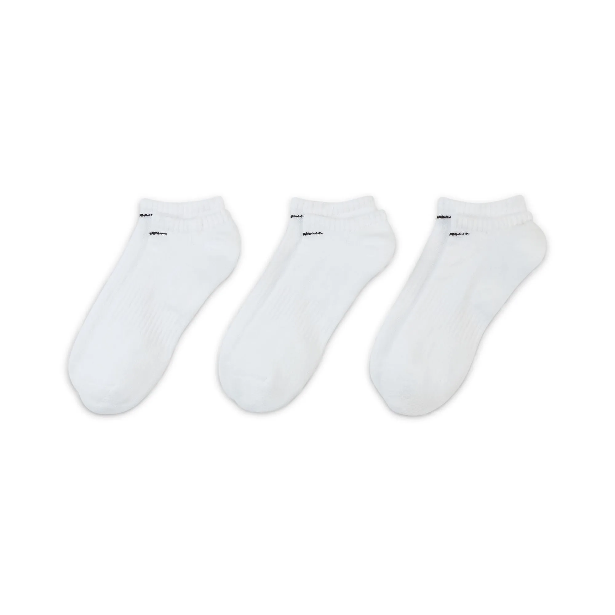 NO-SHOW SOCKS "WHITE" (3 PACK)