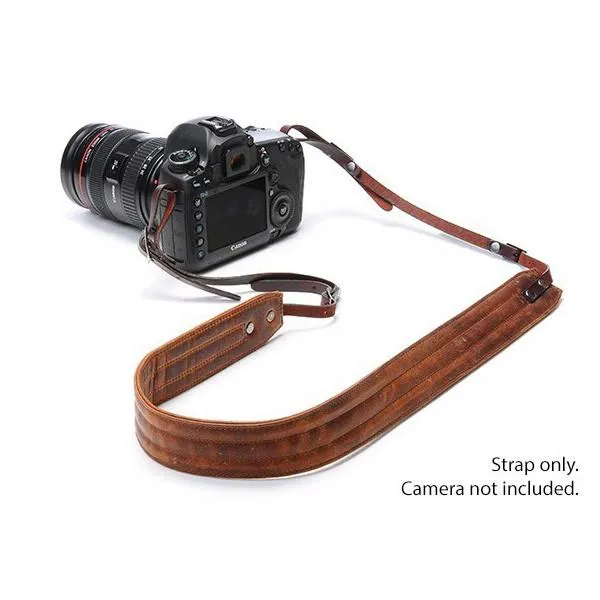 ONA PRESIDIO Camera Strap - Antique Cognac (Italian leather) ONA023LBR