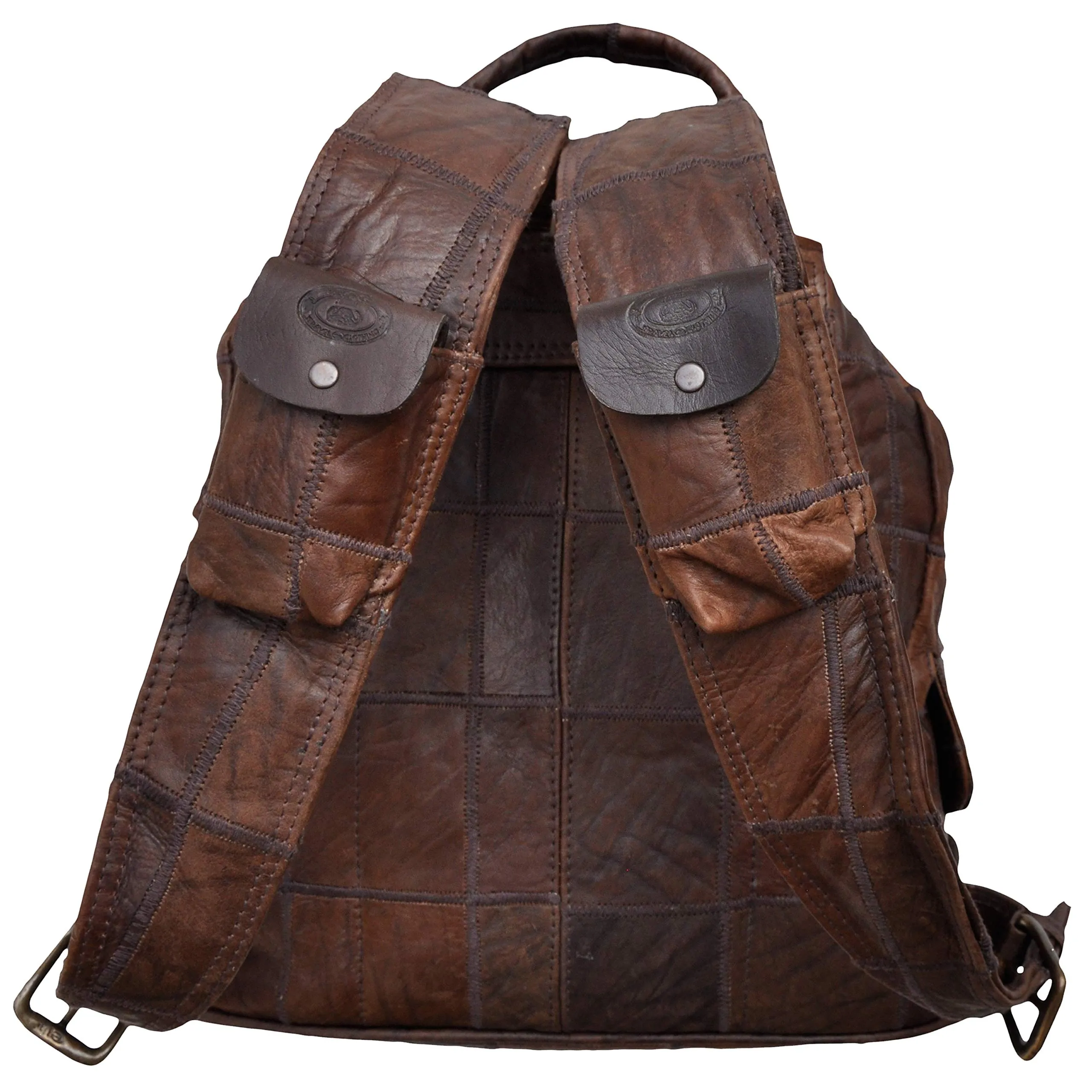 Patchwork Game Skin Kilimanjaro Backpack - Brown